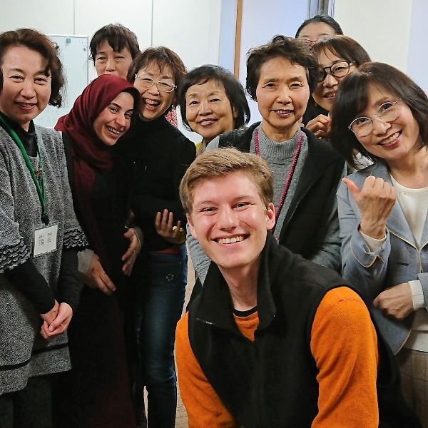 A group photo of my Japanese language teachers in Nagoya.